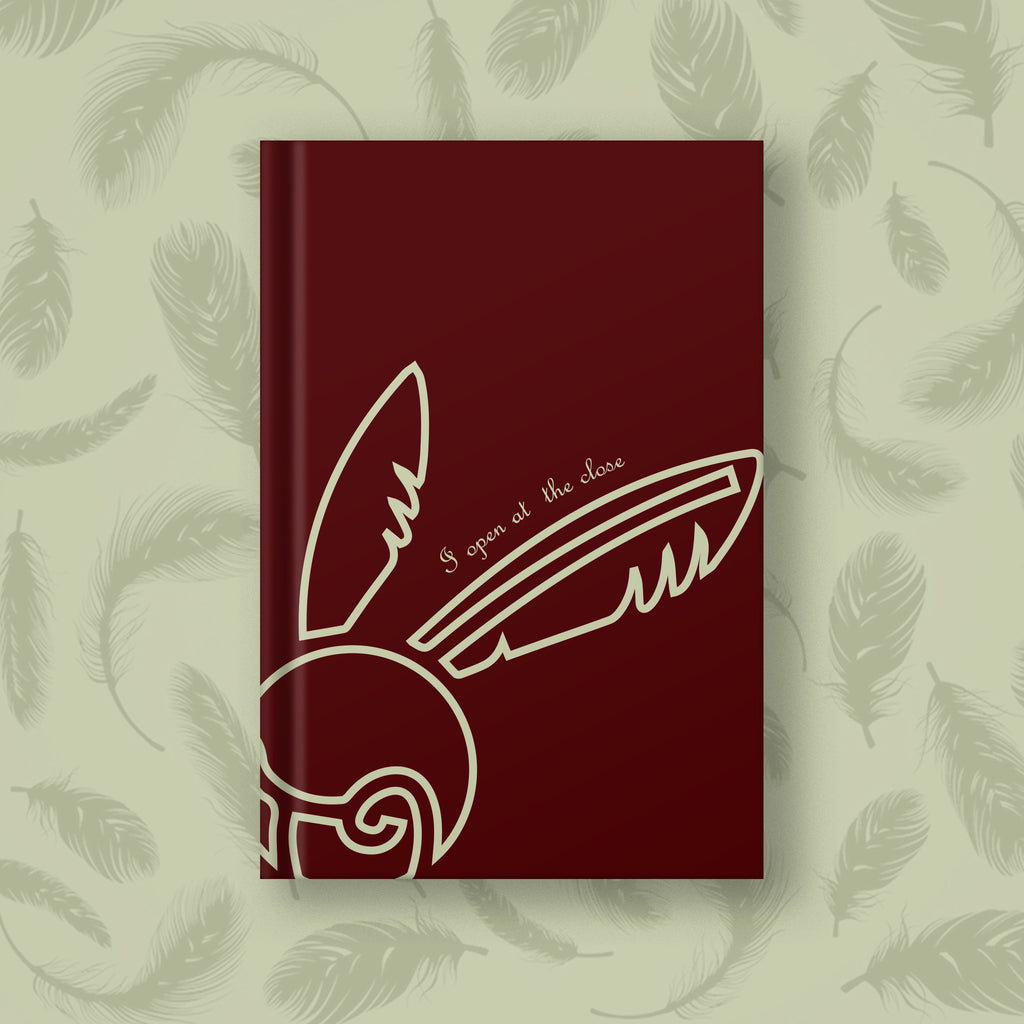 The Golden snitch journal The Antique Treasure (tatjournals)