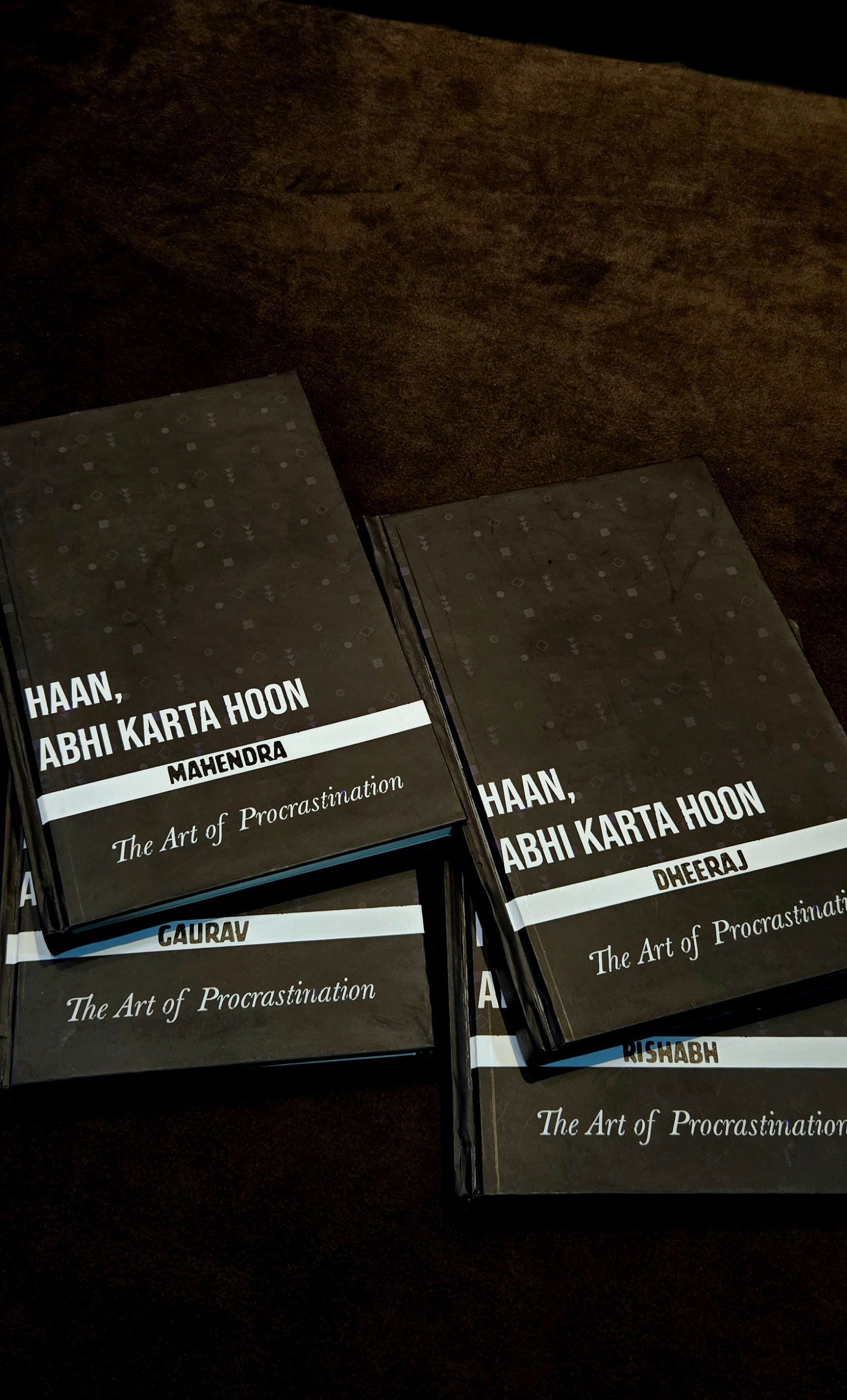 The Art of Procrastination Journal (customised) The Antique Treasure (tatjournals)