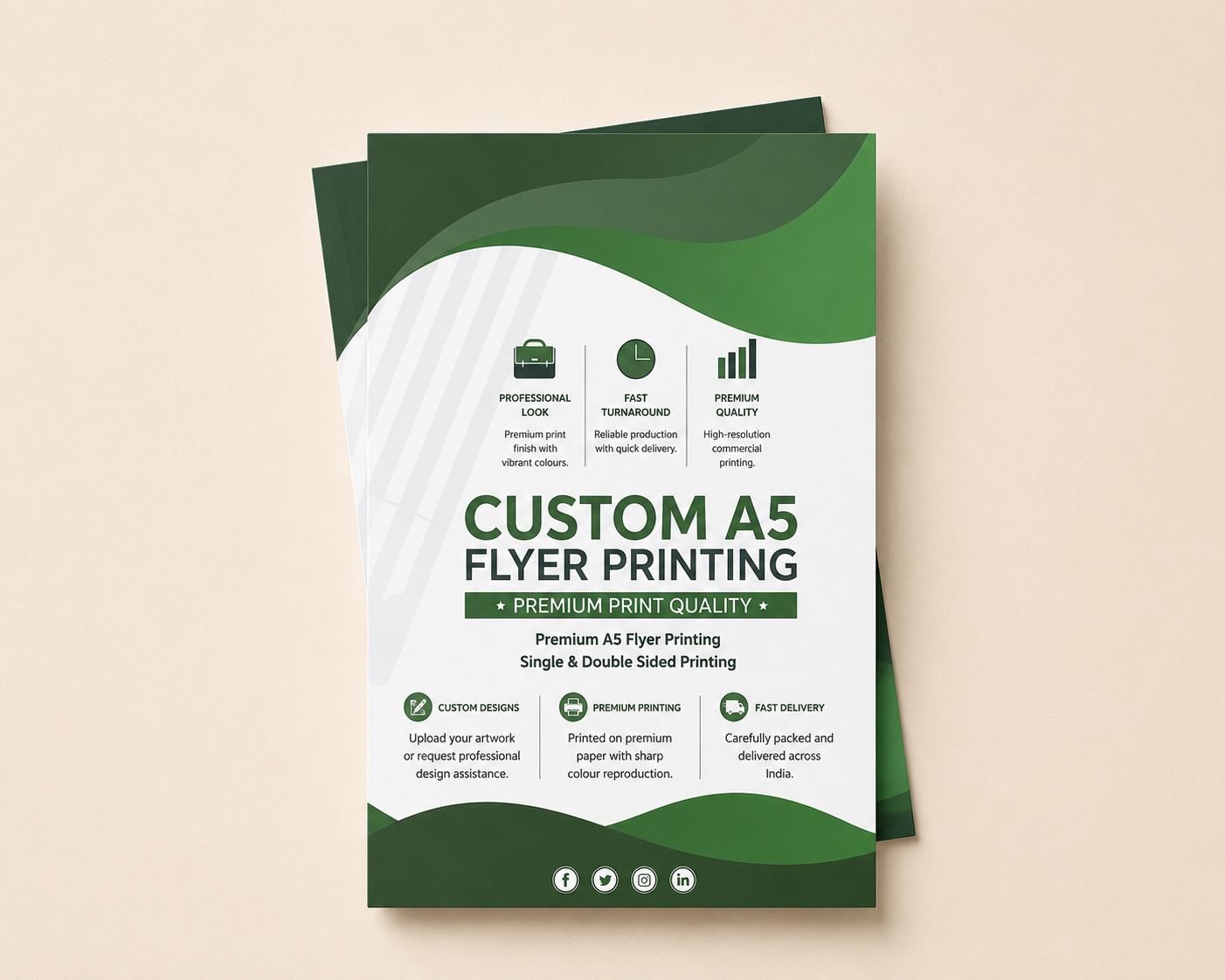 Custom A5 Flyer Printing | Premium Promotional Flyers