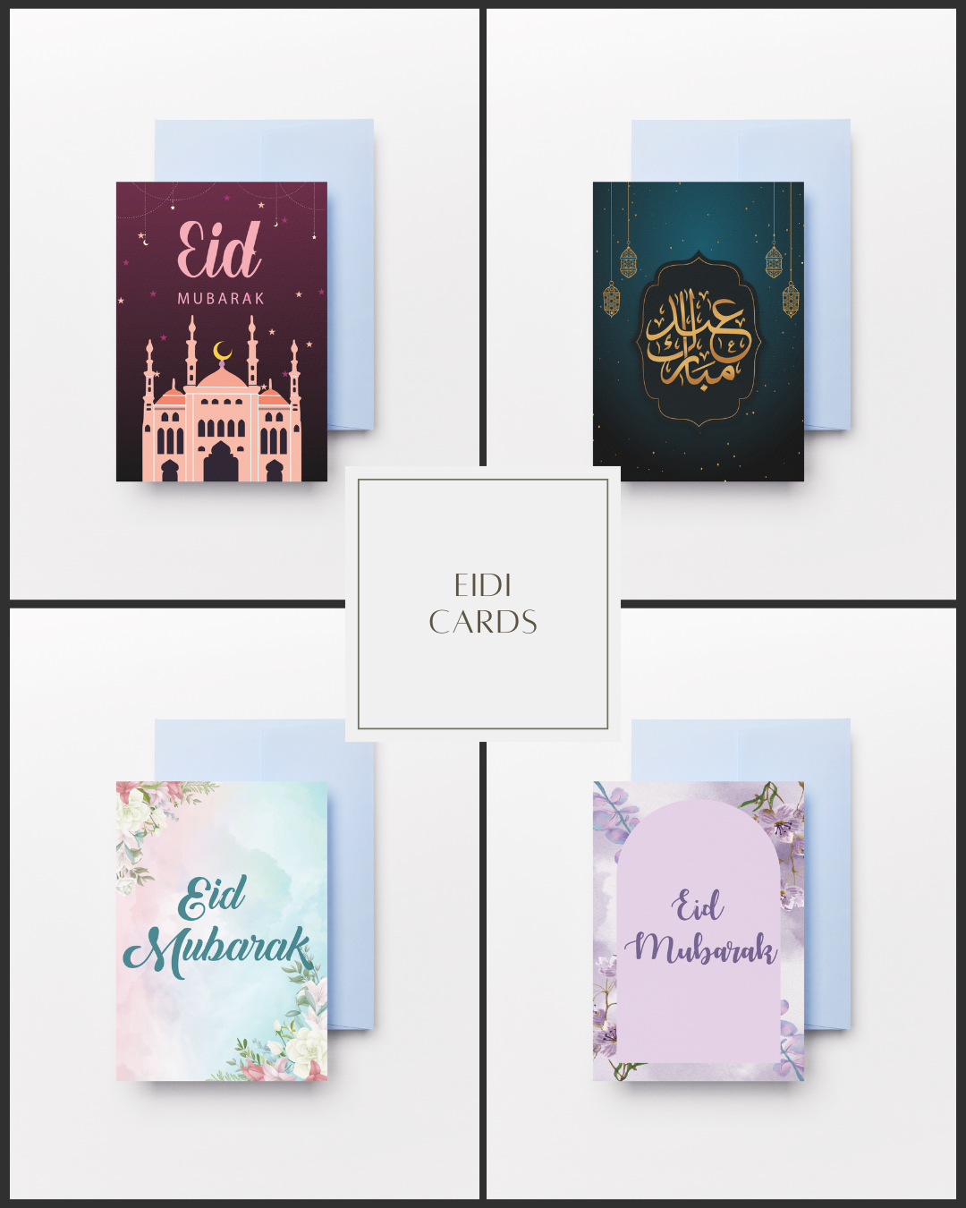 Eidi cards  – Festive & Personalised Eid Money Envelopes