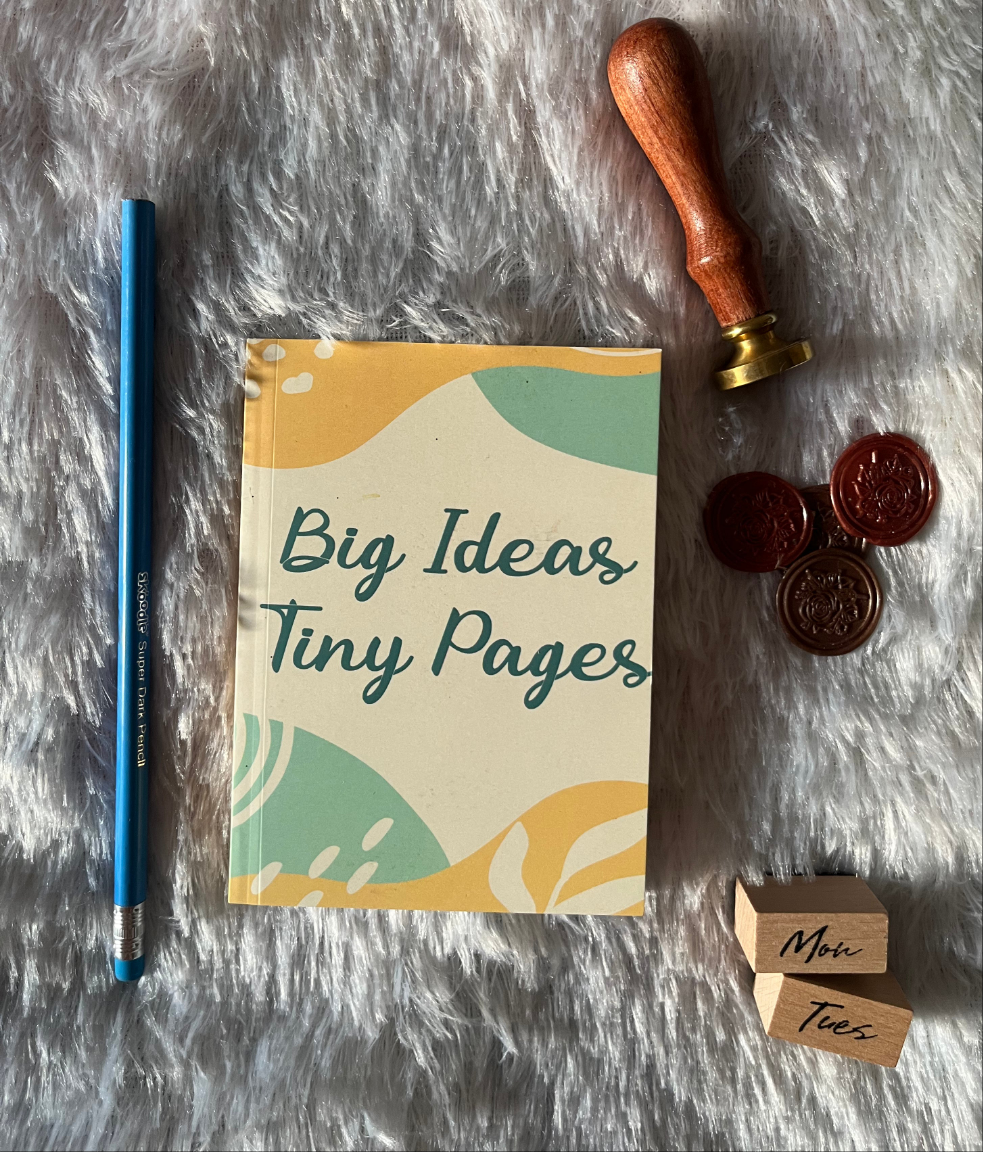 Big Ideas, Tiny Pages (Mini Journal) The Antique Treasure (tatjournals)