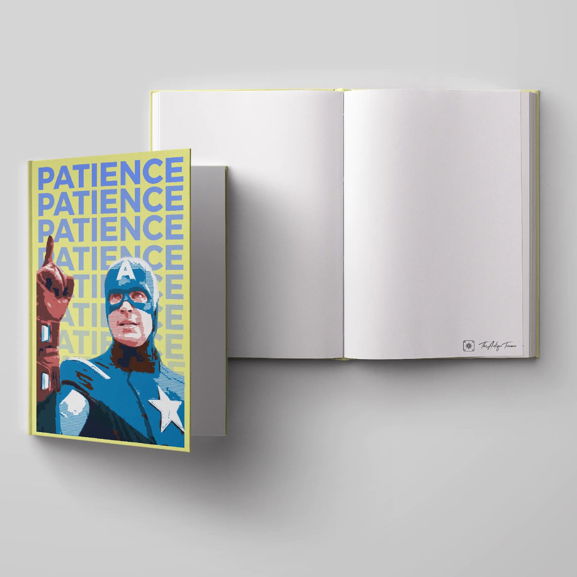 CAPTIAN AMERICA journal The Antique Treasure (tatjournals)
