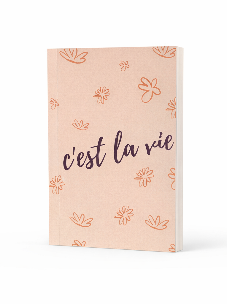 C’est La Vie Mini Journal – Notebook for Daily Musings