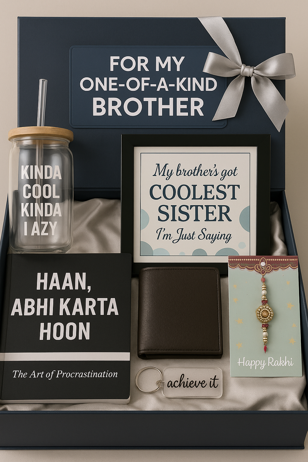 FOR MY ONE-OF-A-KIND BROTHER Rakhi hamper The Antique Treasure (tatjournals)