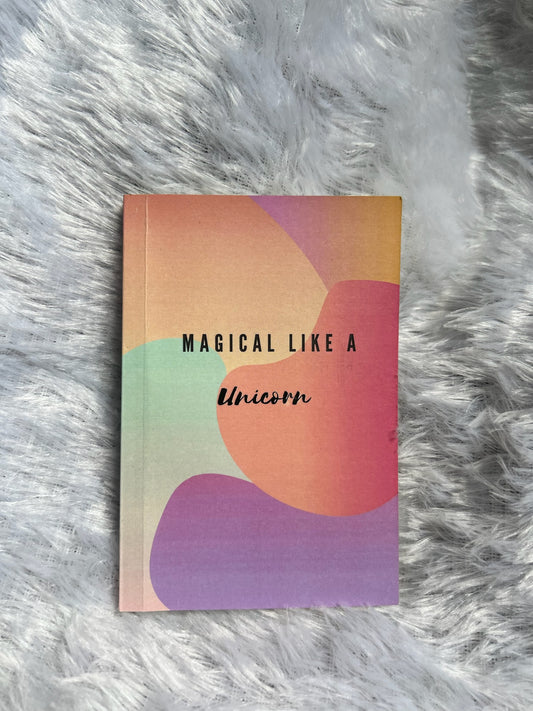 Magical like Unicorn (mini journal)